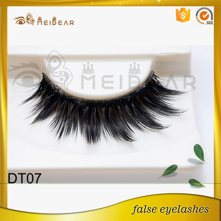 Best quality faux mink eyelash with customized box wholesaler supply